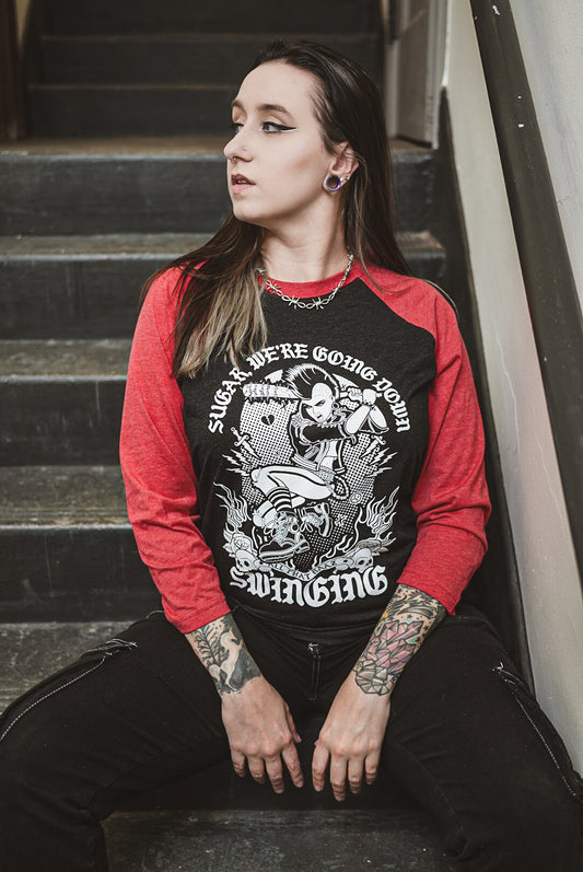 Sugar, We're Going Down Swinging Raglan
