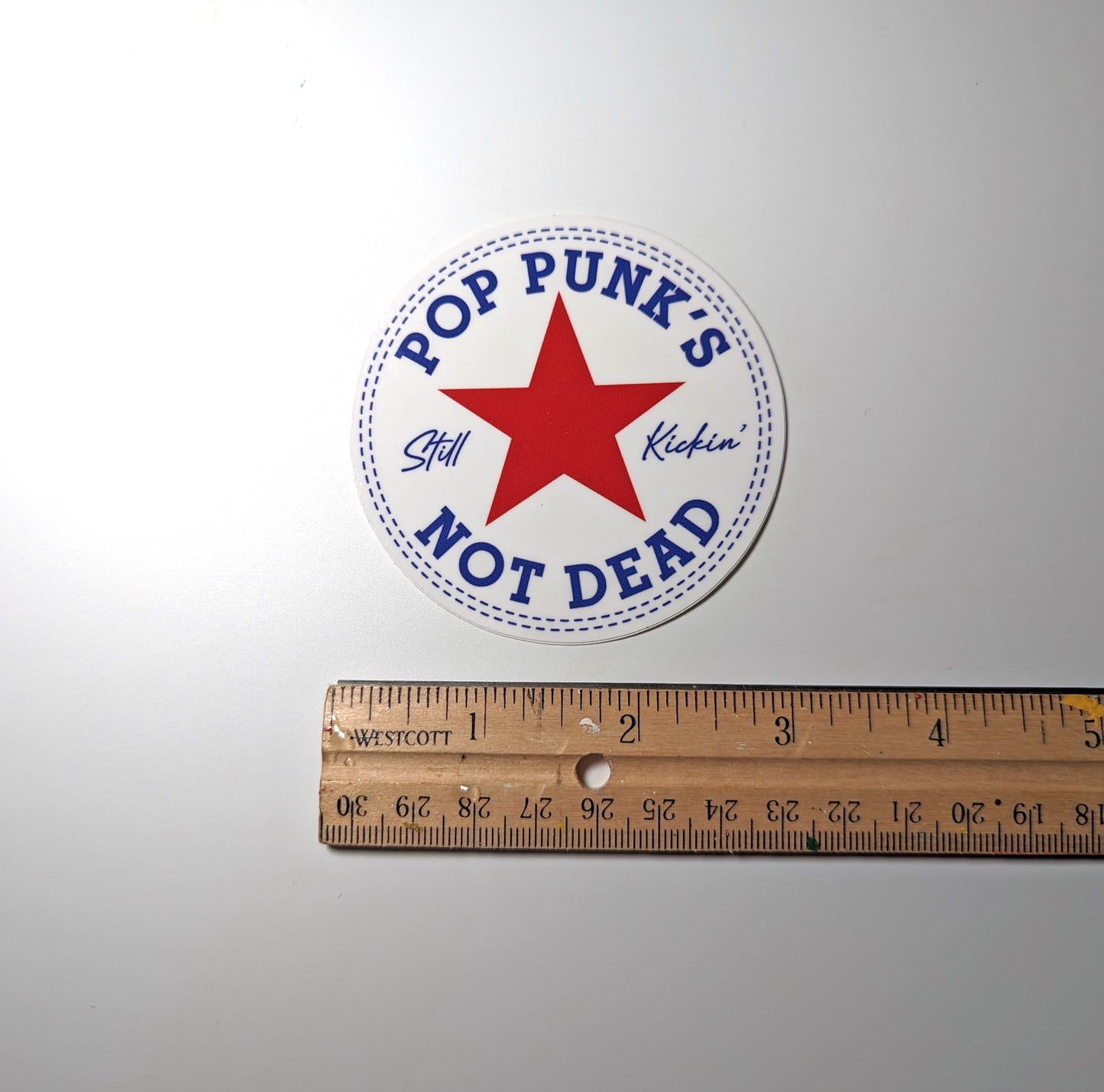 Pop Punks Not Dead sticker