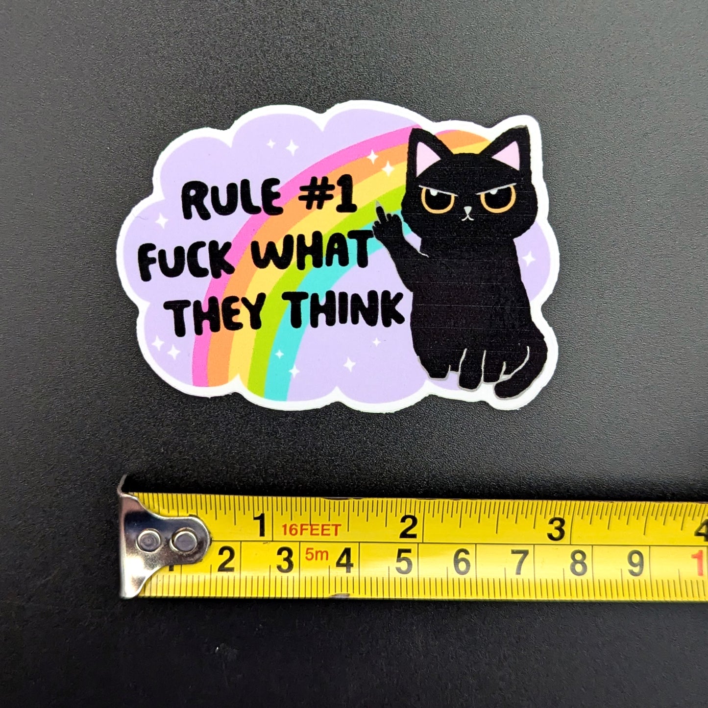 Fuck What They Think sticker