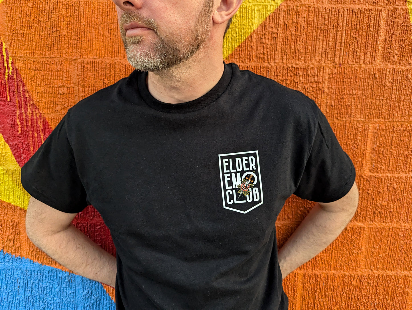 Elder Emo Club Emblem shirt