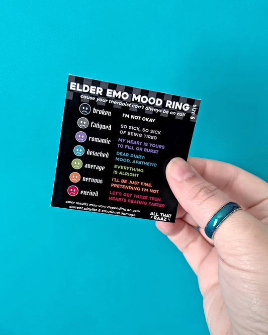 Elder Emo Mood Ring
