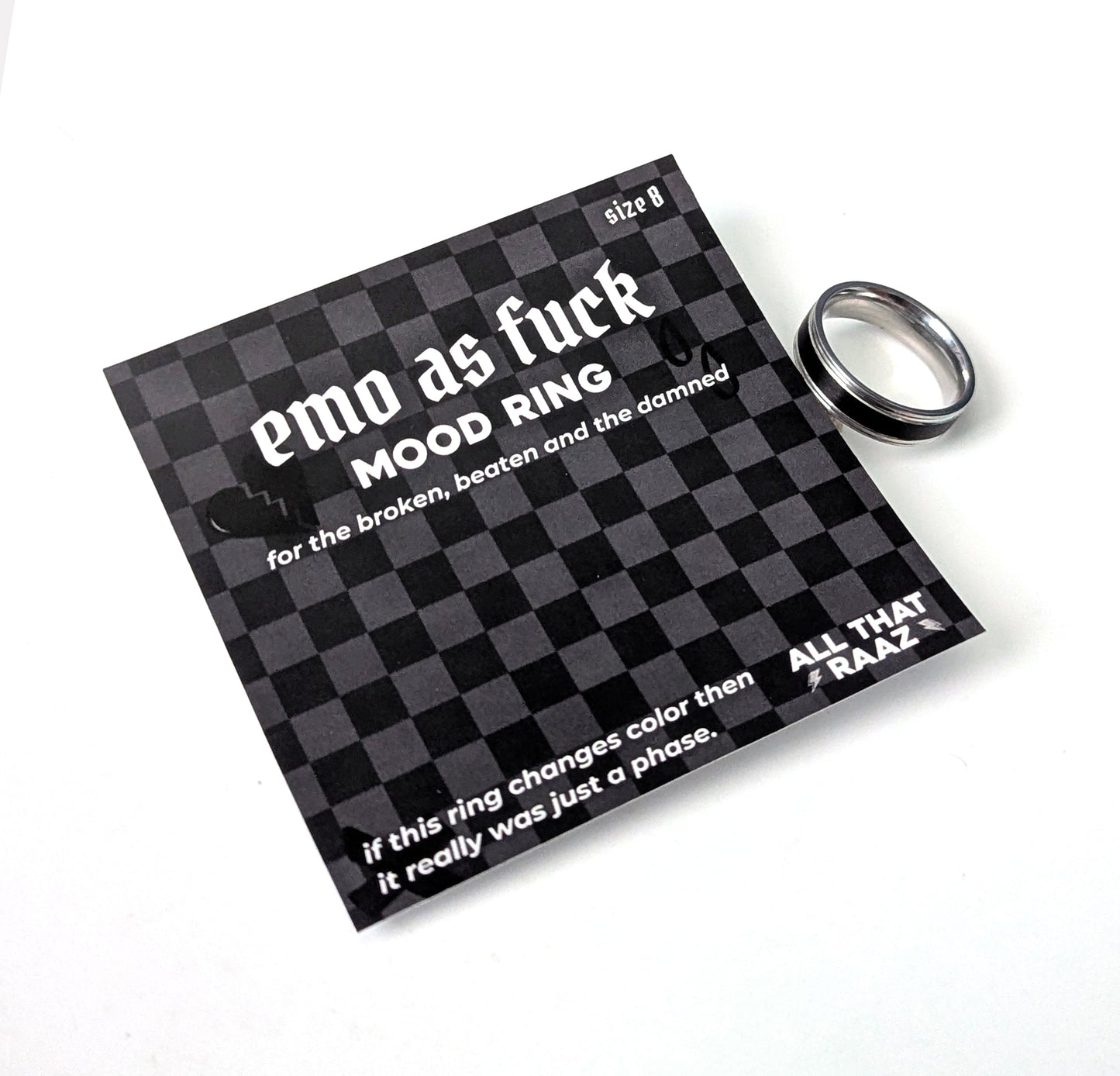 Emo as Fuck Mood Ring
