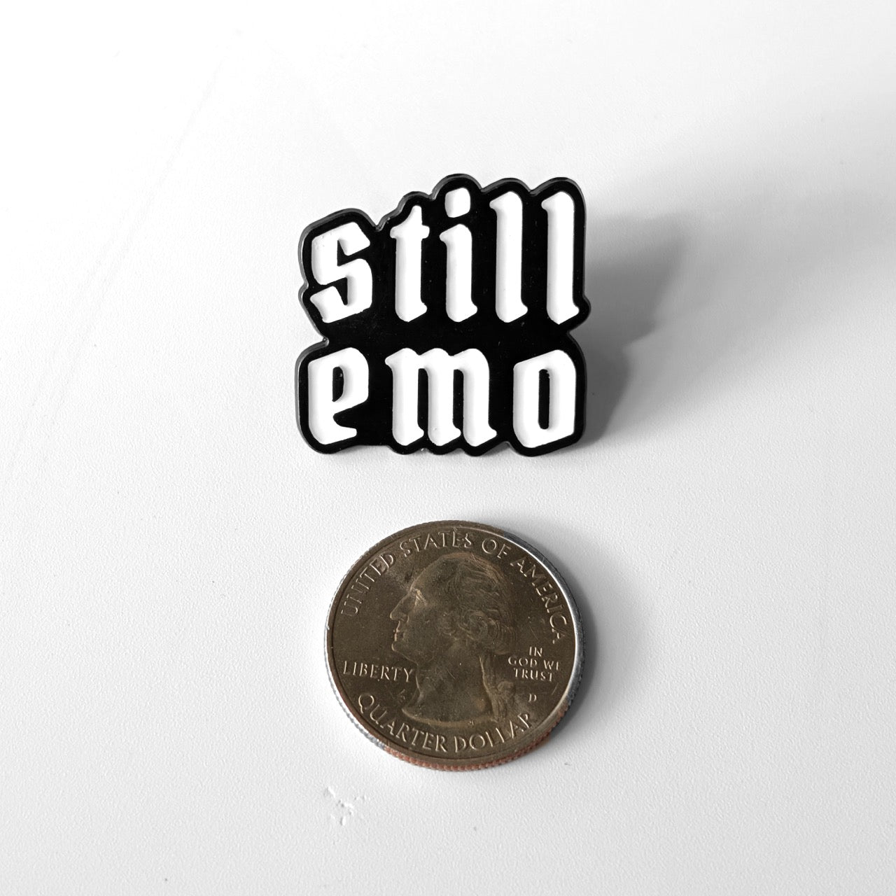 Still Emo Enamel Pin