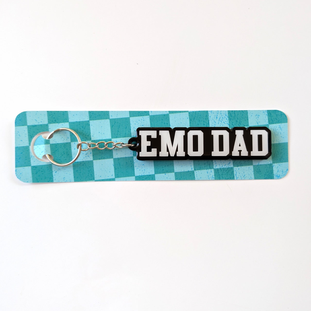 Emo Dad Acrylic Keychain