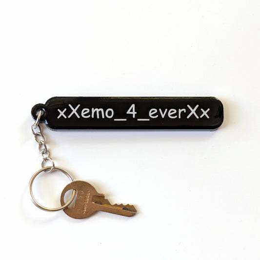 xXemo_4_everXx Acrylic Keychain