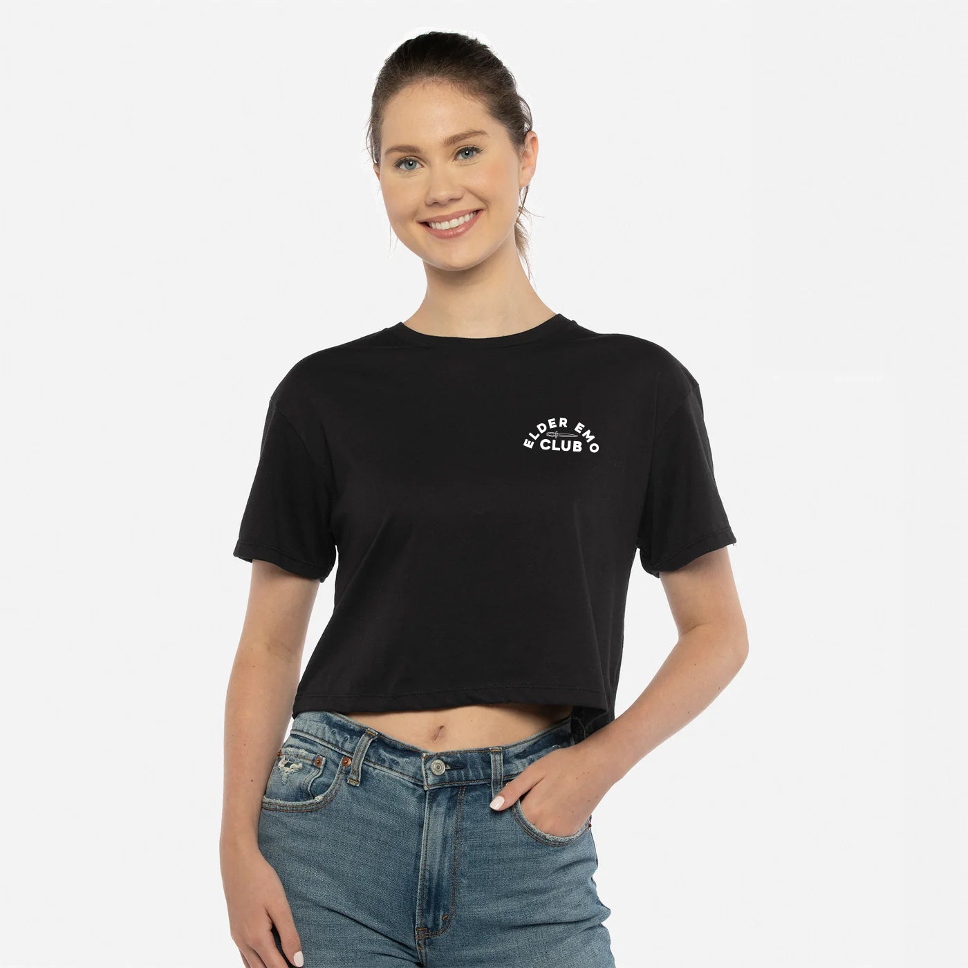 Elder Emo Club Crop Top