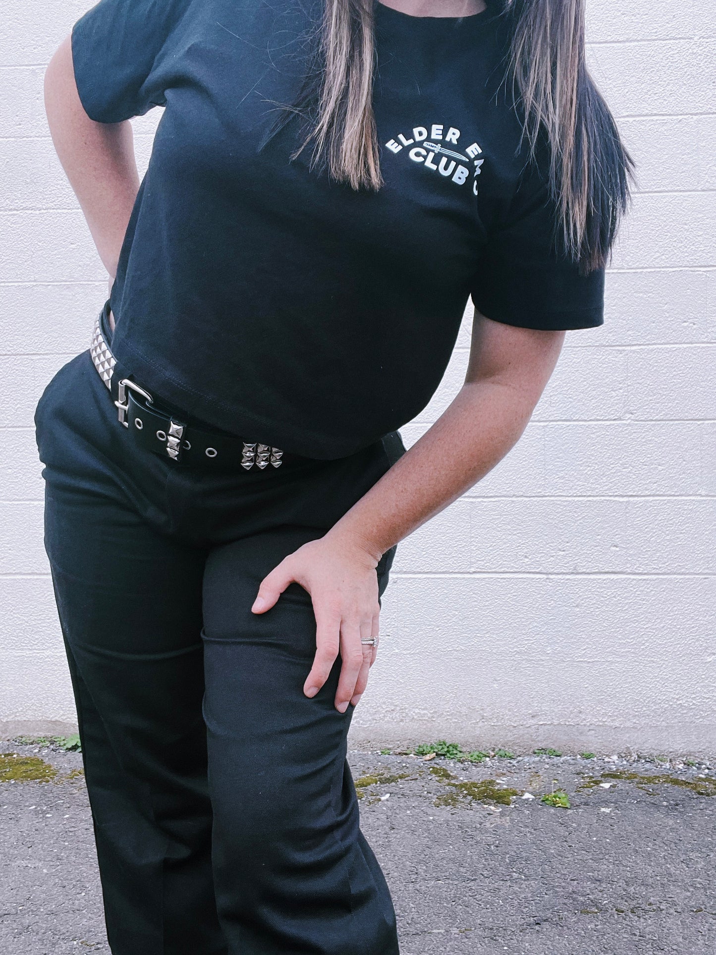Elder Emo Club Crop Top