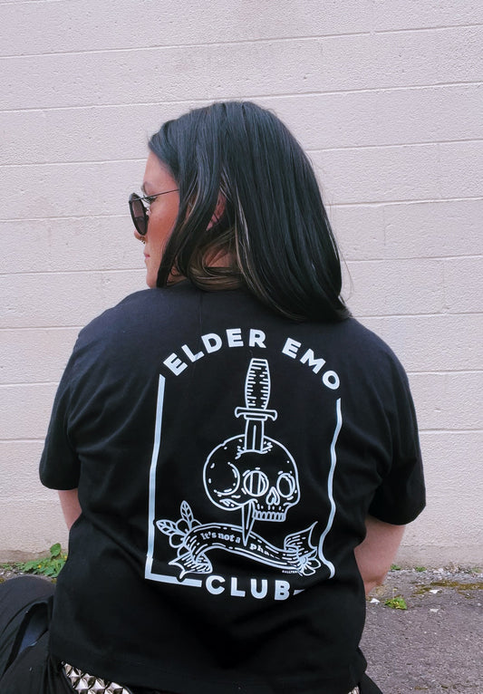Elder Emo Club Crop Top