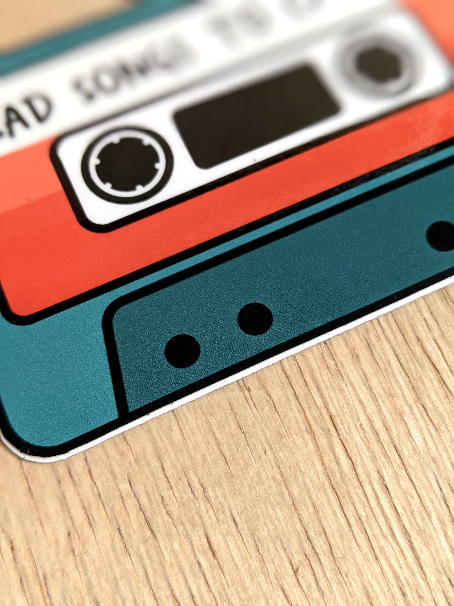 Sad Songs to Cry to Mixtape Sticker
