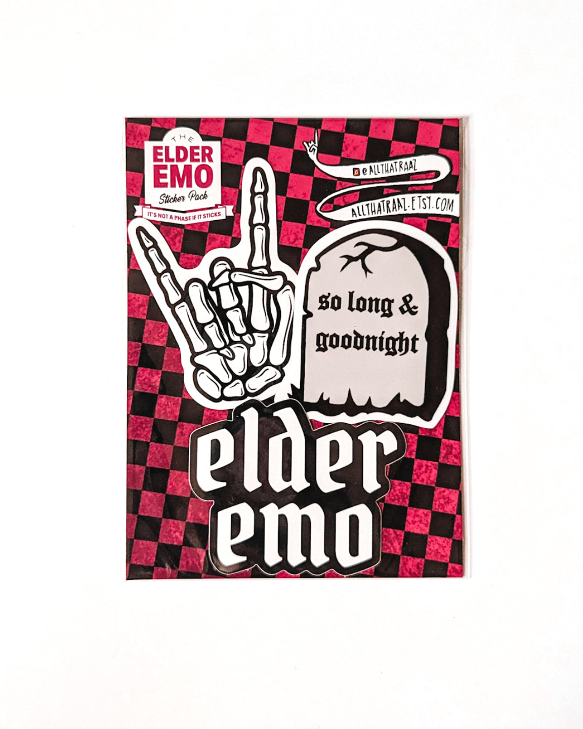 Elder Emo Sticker Pack