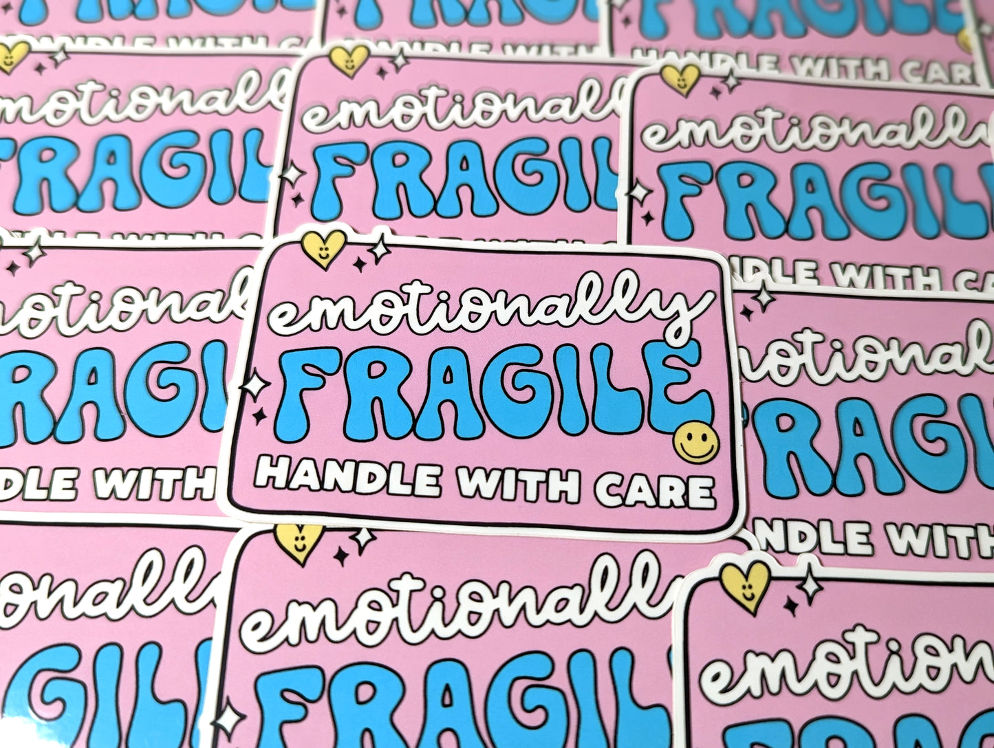 Emotionally Fragile Sticker