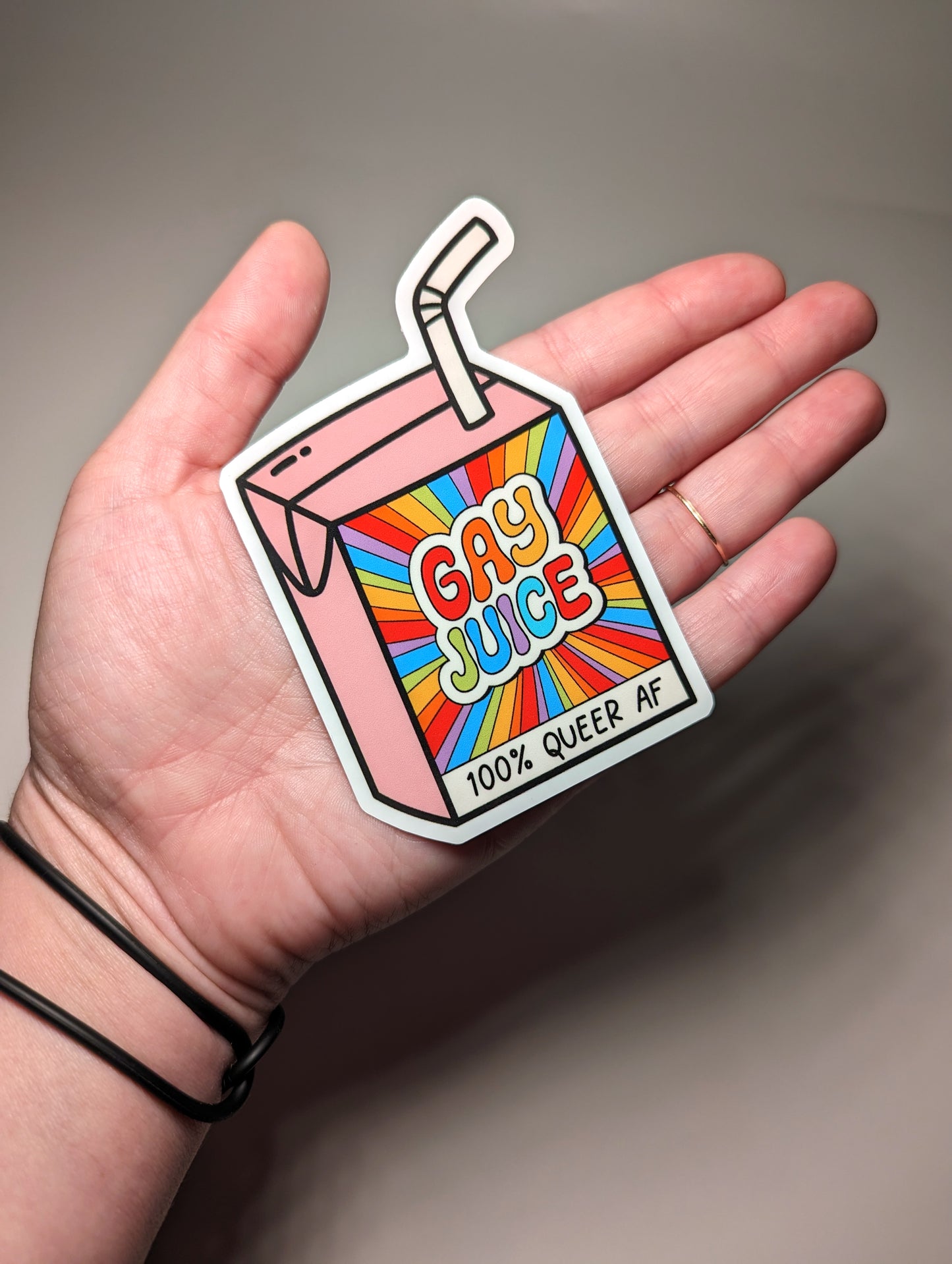 Gay Juice Sticker