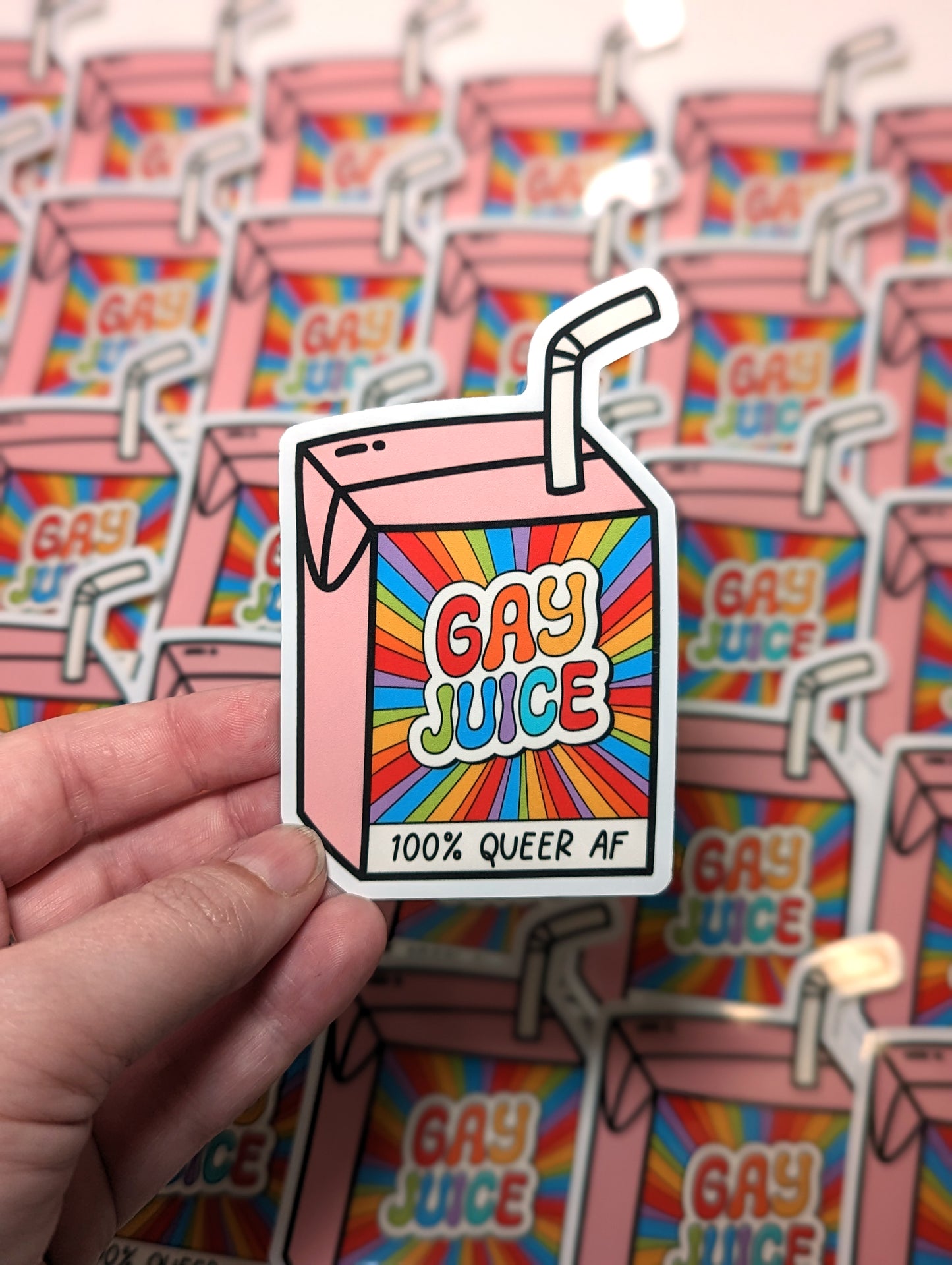 Gay Juice Sticker