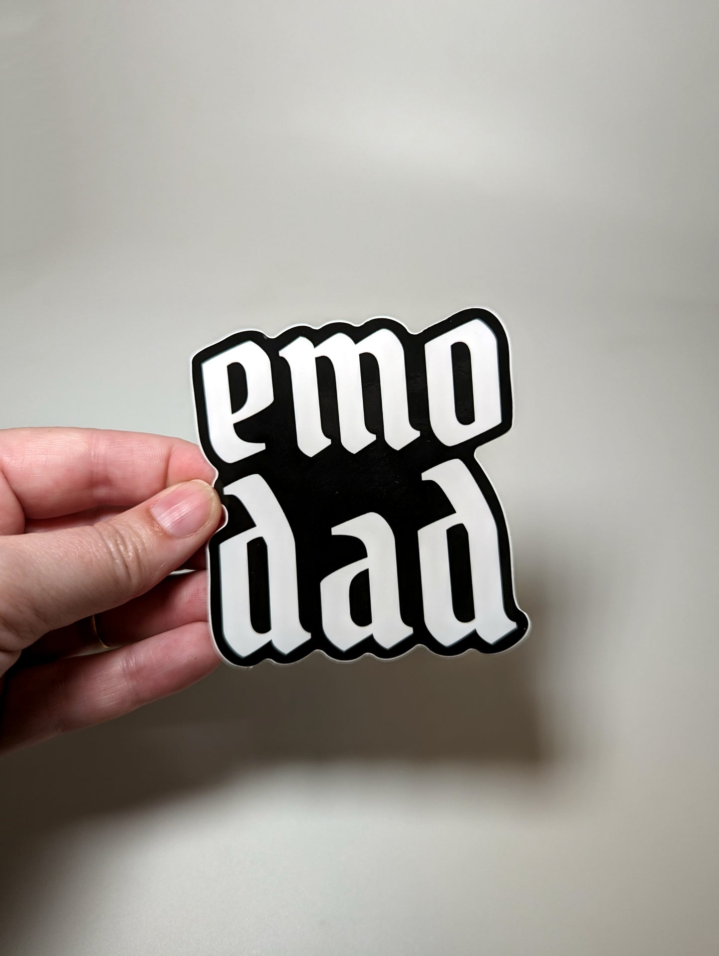 Emo Dad Sticker