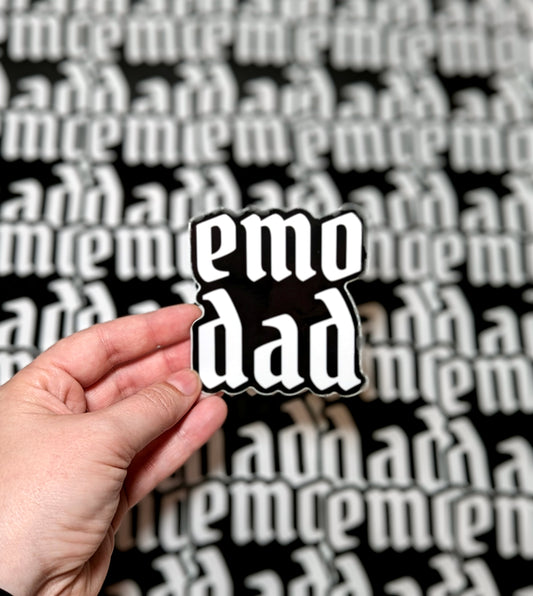 Emo Dad Sticker