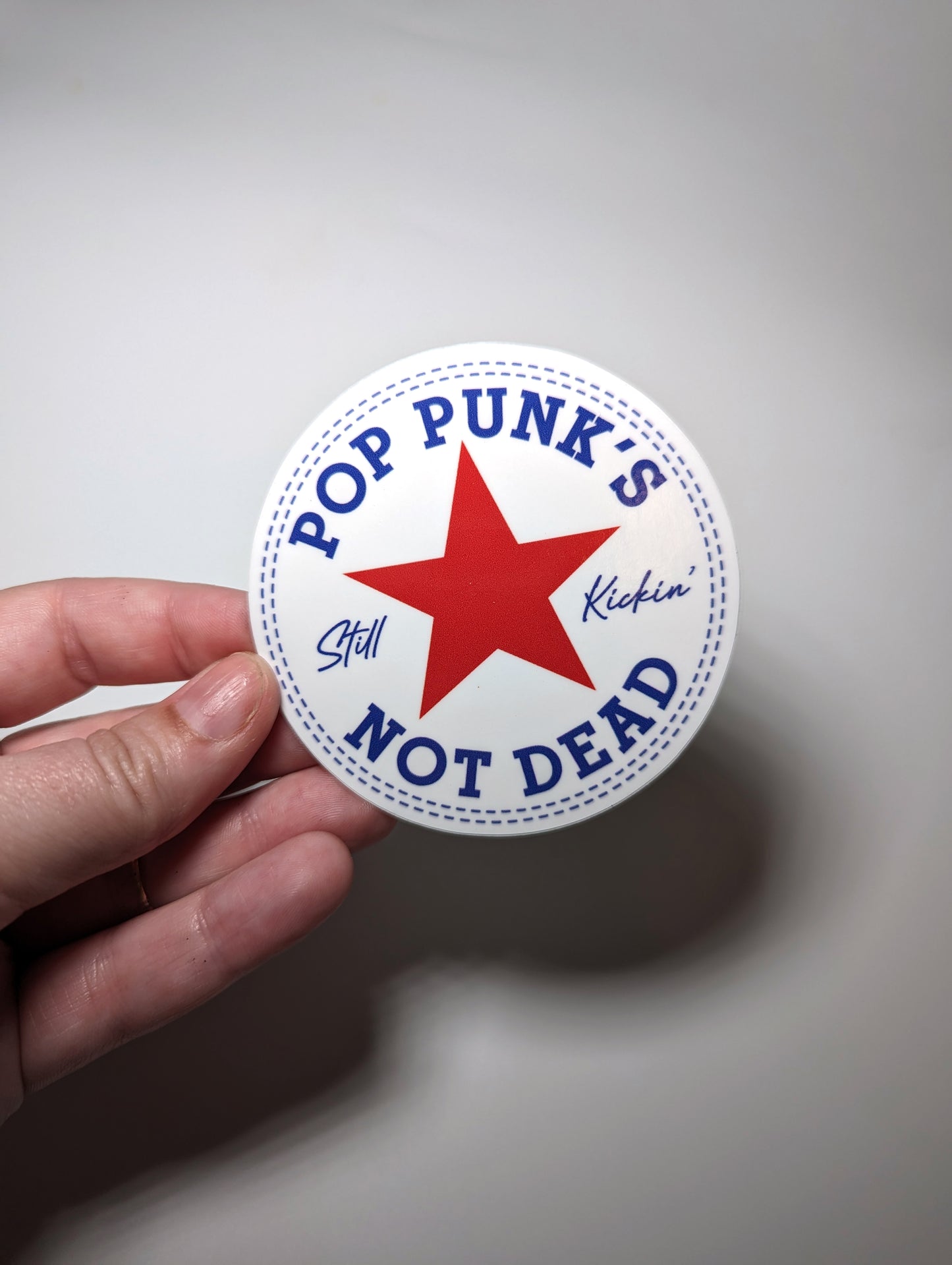 Pop Punks Not Dead sticker