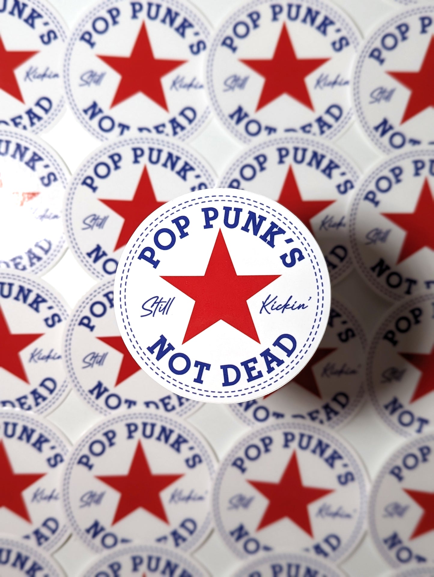 Pop Punks Not Dead sticker