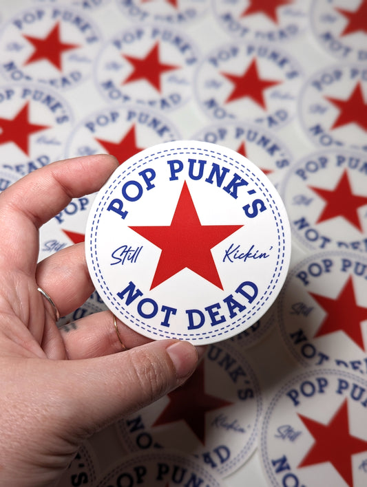 Pop Punks Not Dead sticker