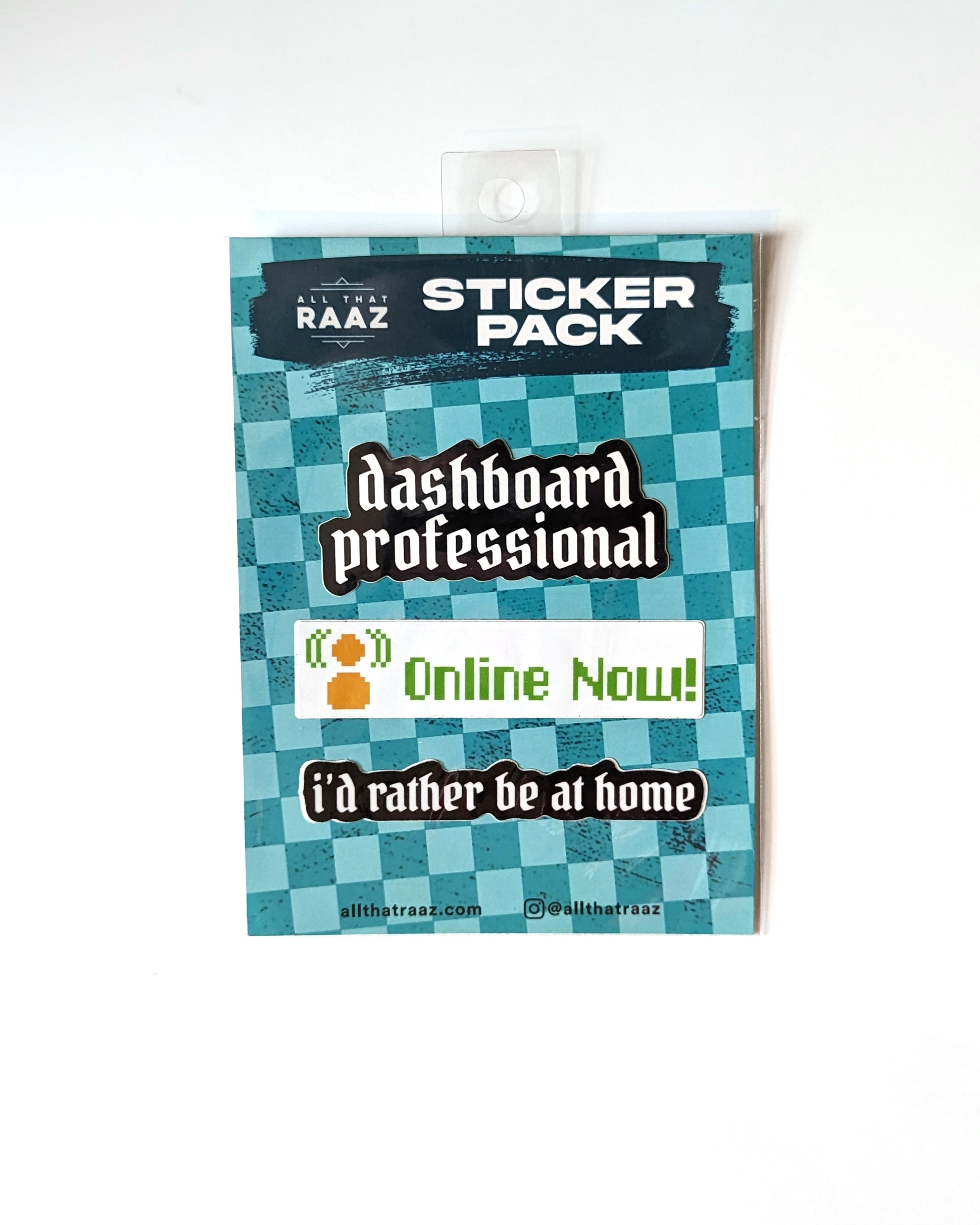 Incerease Sticker Professional Dashboard Professional Sticker Pack – allthatraaz