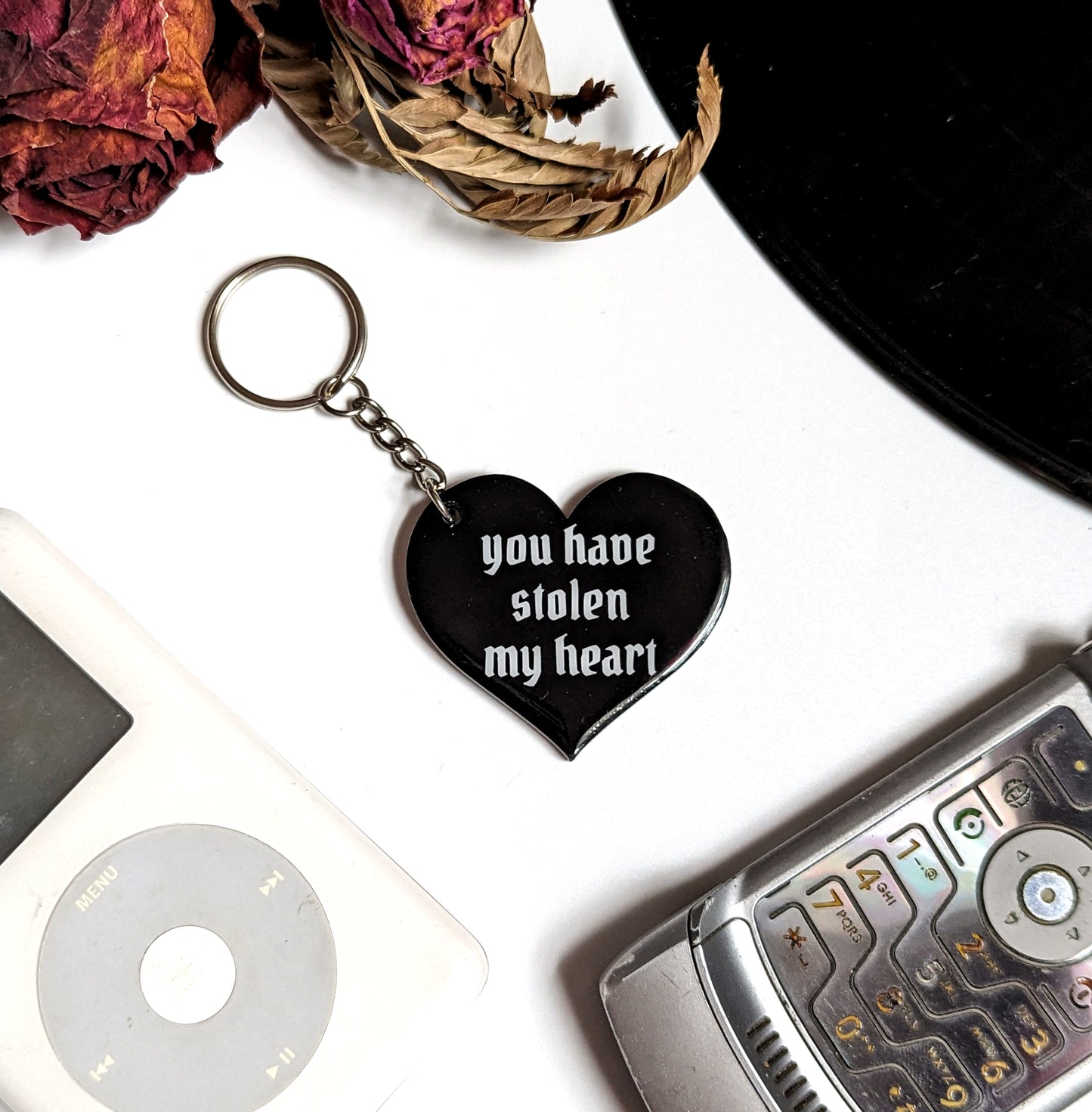 You Have Stolen my Heart Keychain