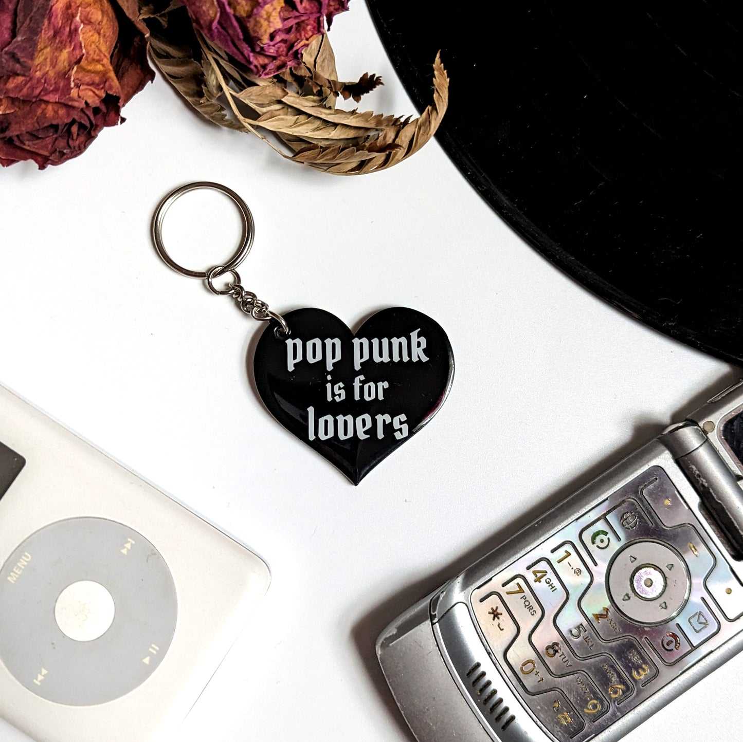 Pop Punk is for Lovers Keychain