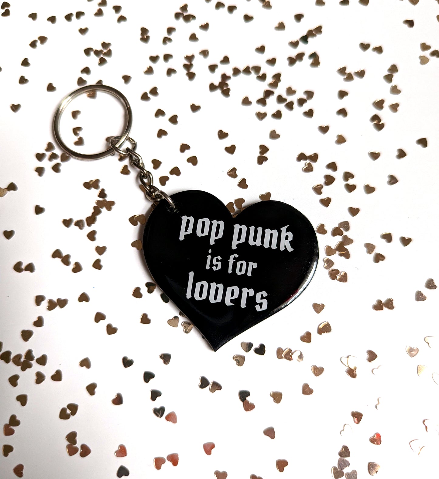 Pop Punk is for Lovers Keychain