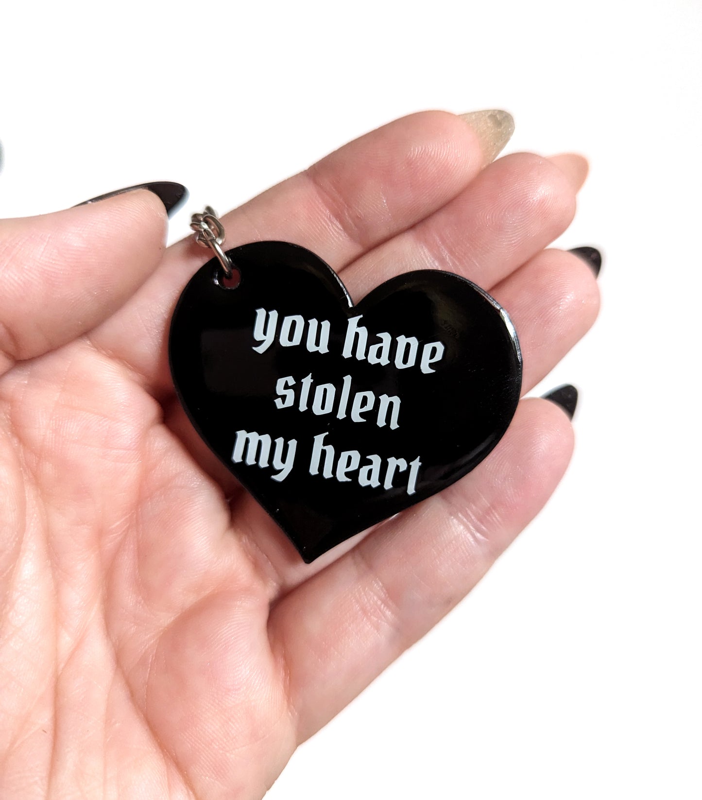 You Have Stolen my Heart Keychain