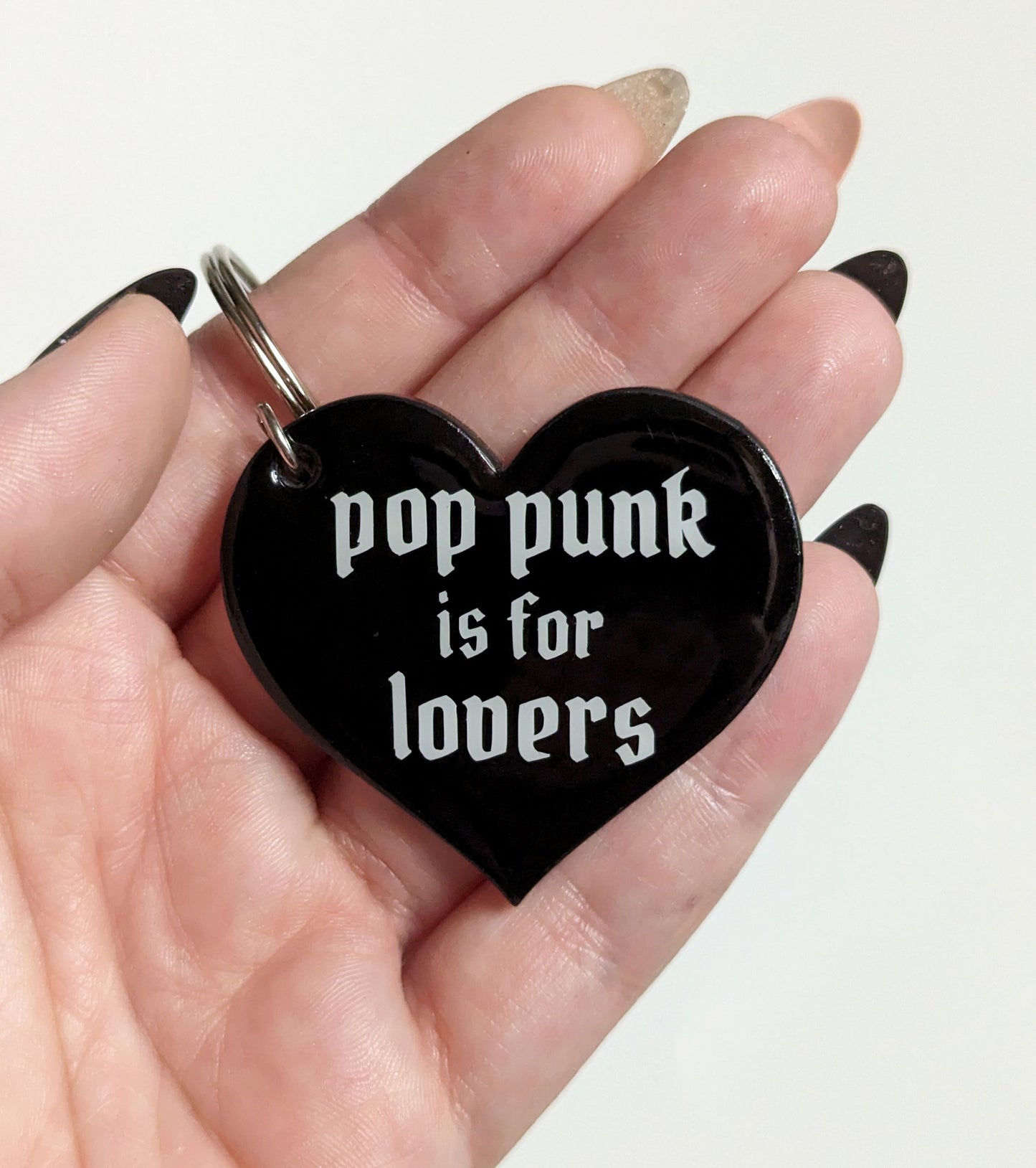 Pop Punk is for Lovers Keychain