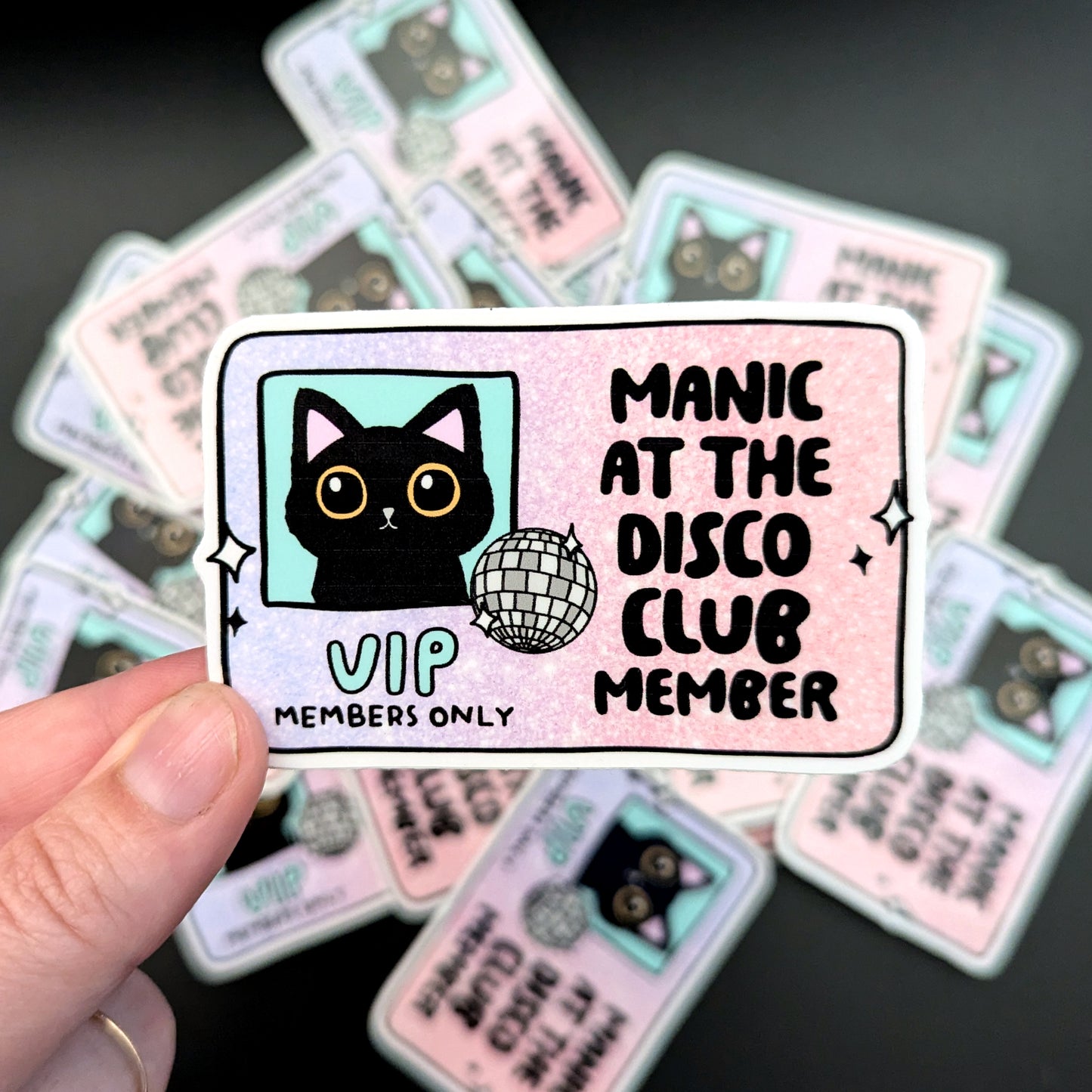 Manic at the Disco sticker