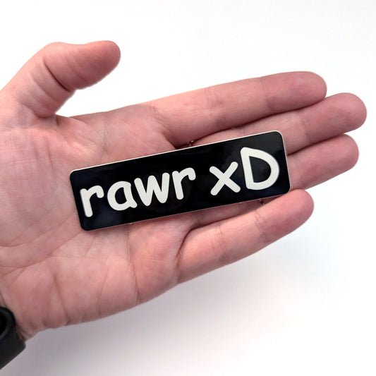 rawr xD sticker