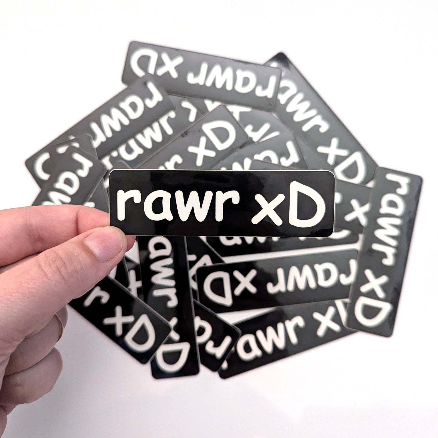 rawr xD sticker