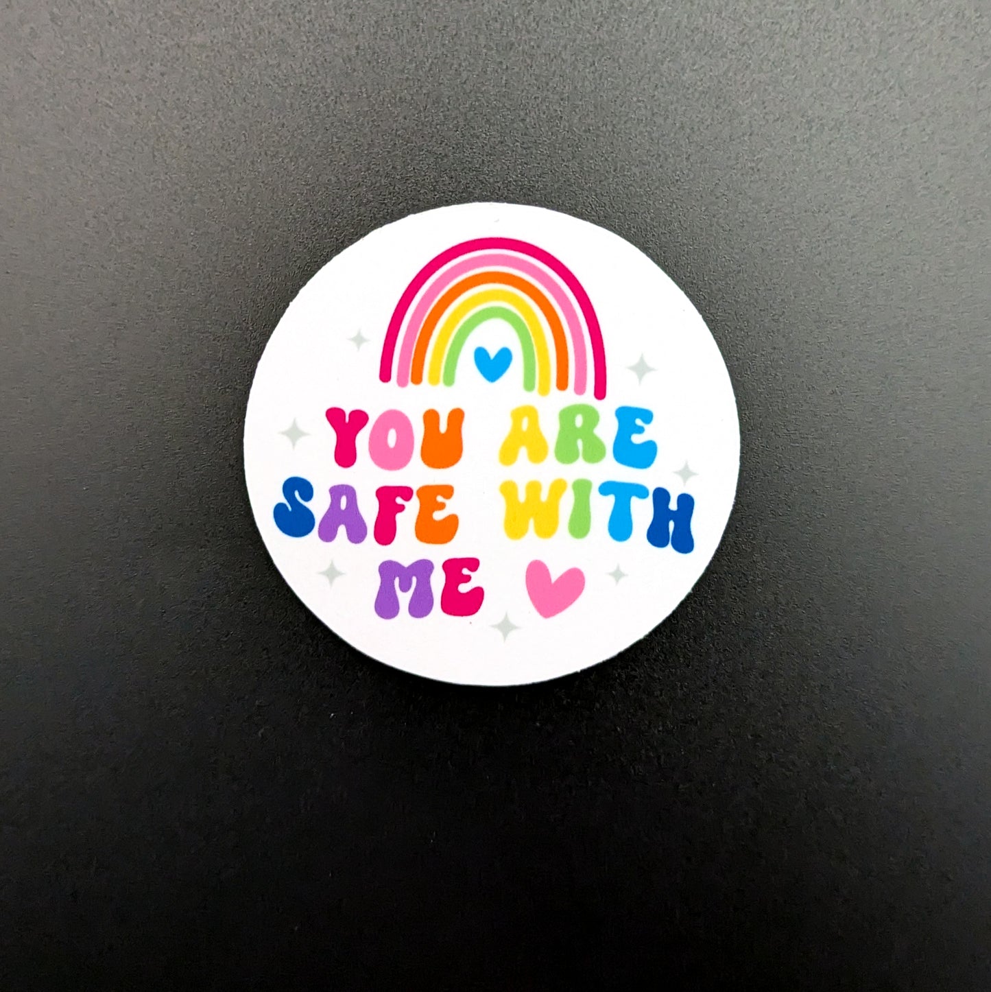 You Are Safe With Me sticker