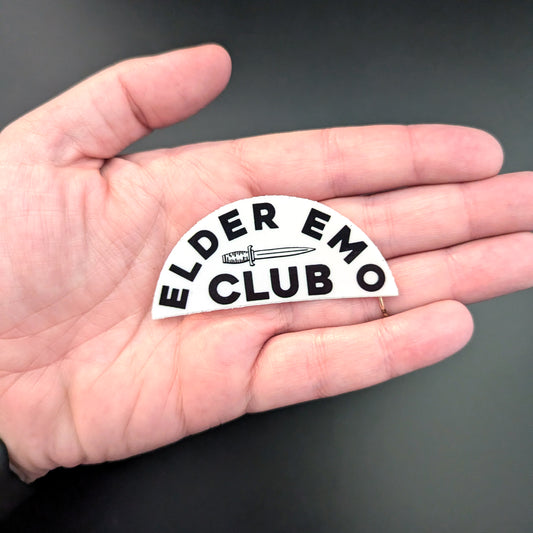 Elder Emo Club sticker