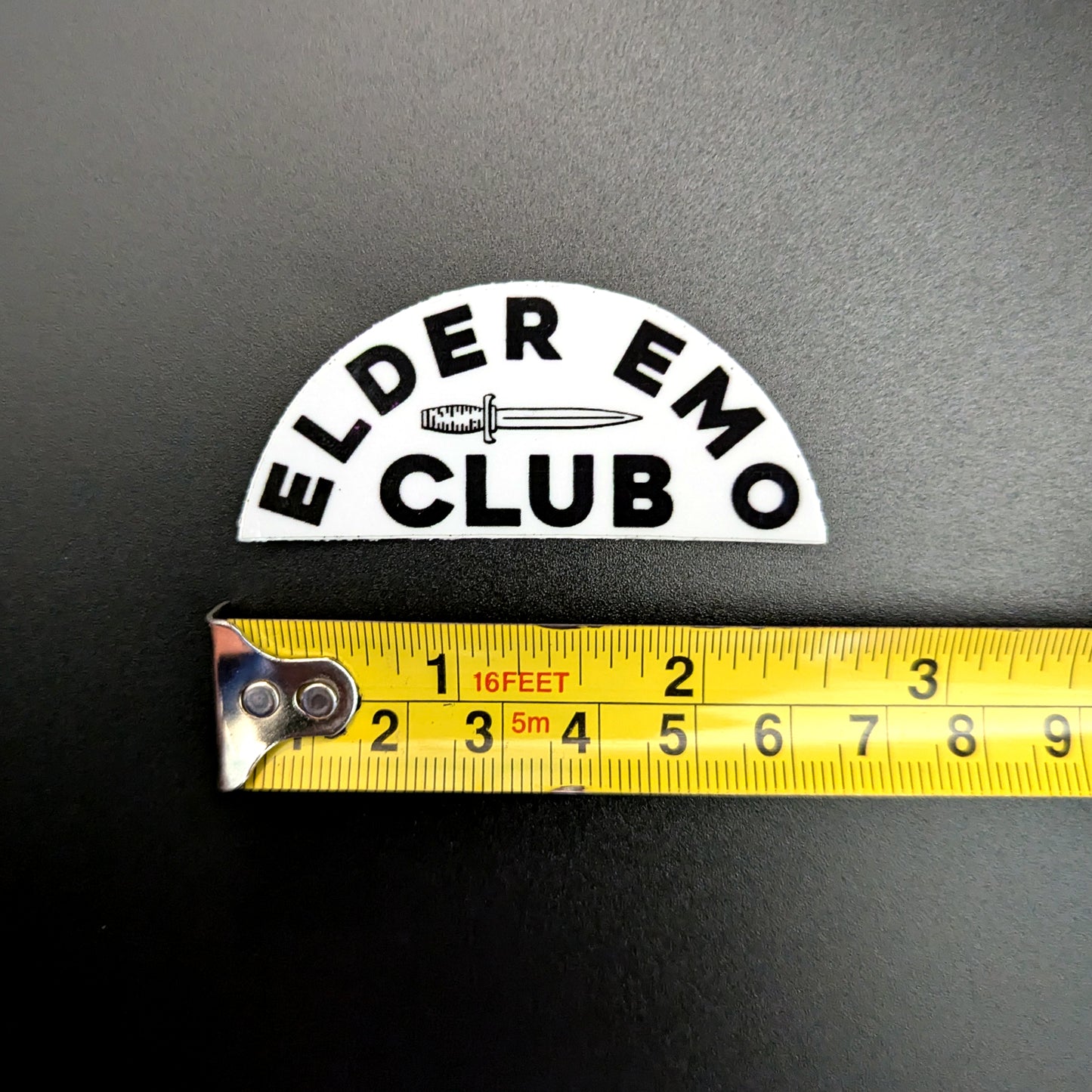 Elder Emo Club sticker