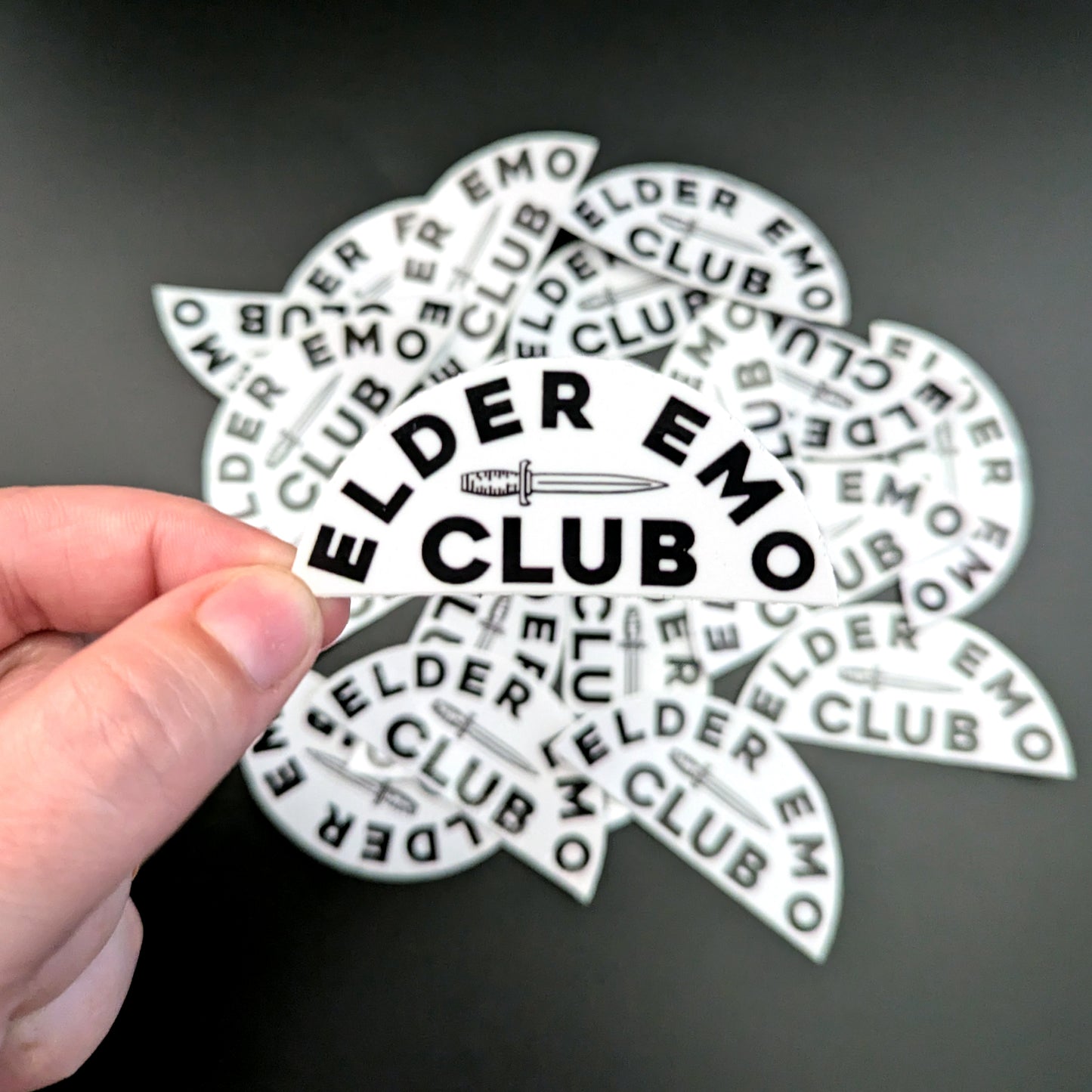 Elder Emo Club sticker