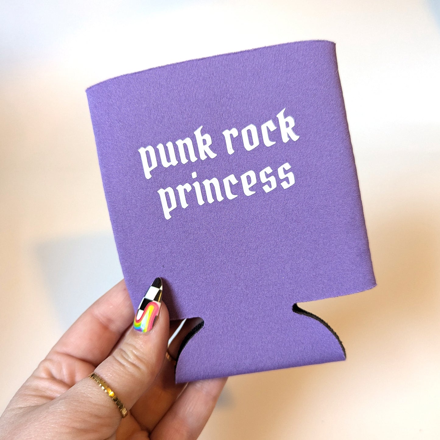 Punk Rock Princess Can Cooler