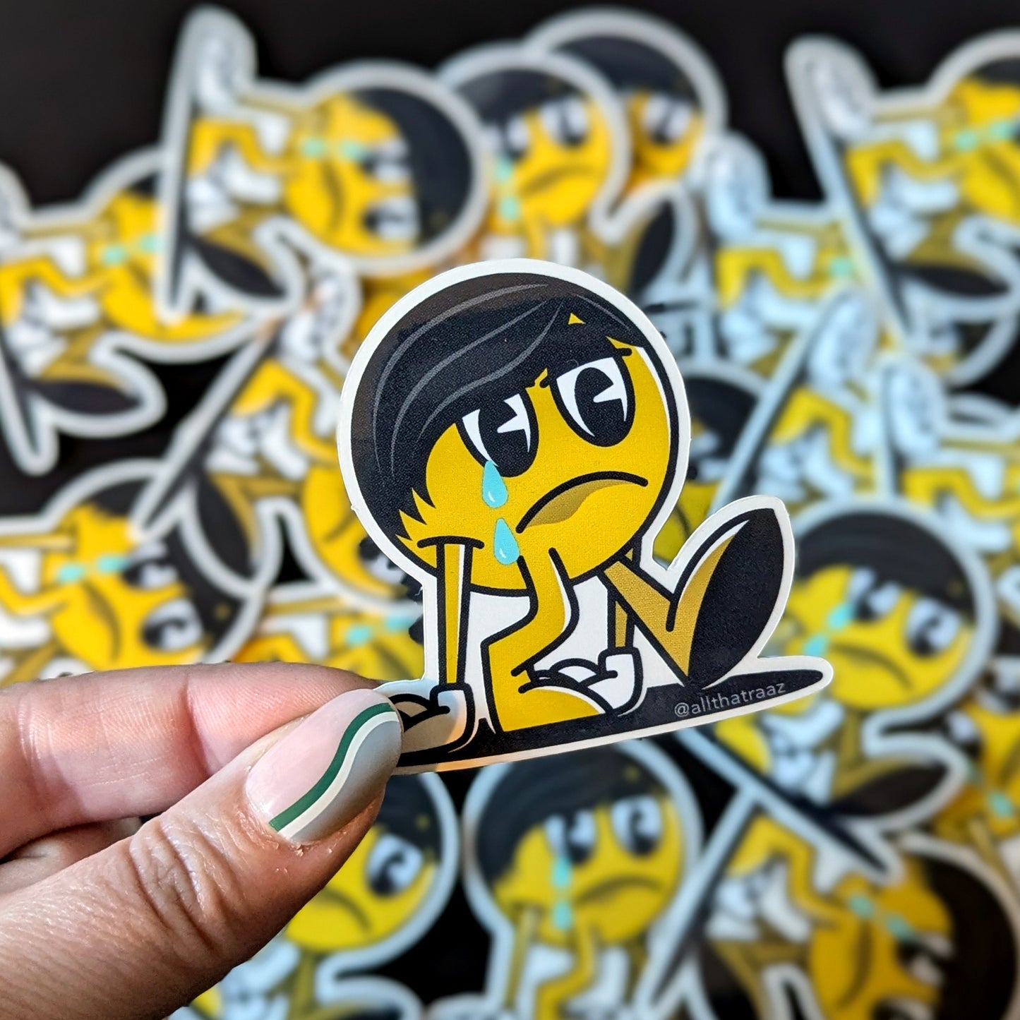 Sad Boi Emo Vinyl Sticker