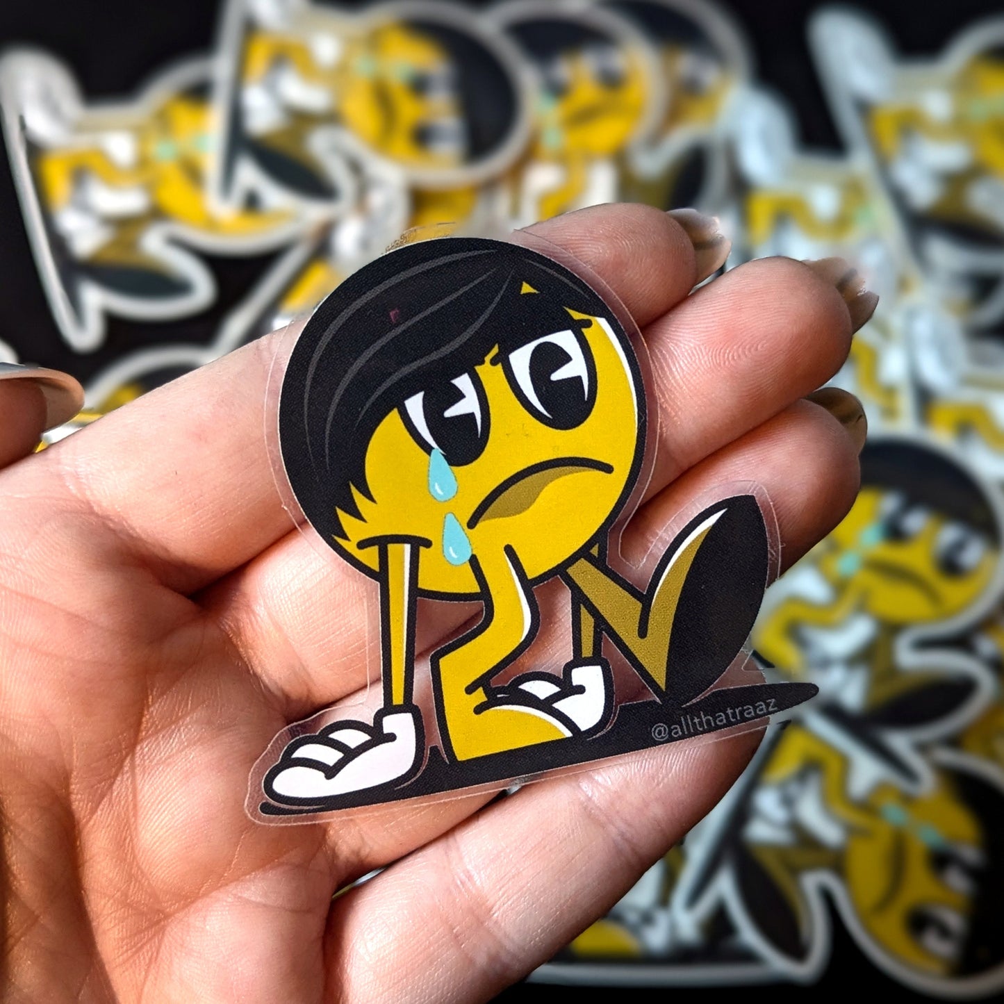 Sad Boi Emo Vinyl Sticker