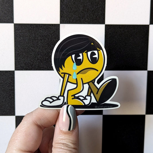 Sad Boi Emo Vinyl Sticker