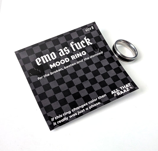 Emo as Fuck Mood Ring