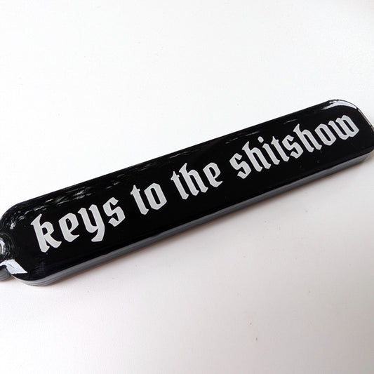 Keys to the Shitshow Acrylic Keychain