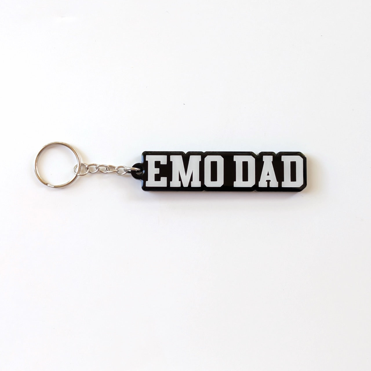 Emo Dad Acrylic Keychain