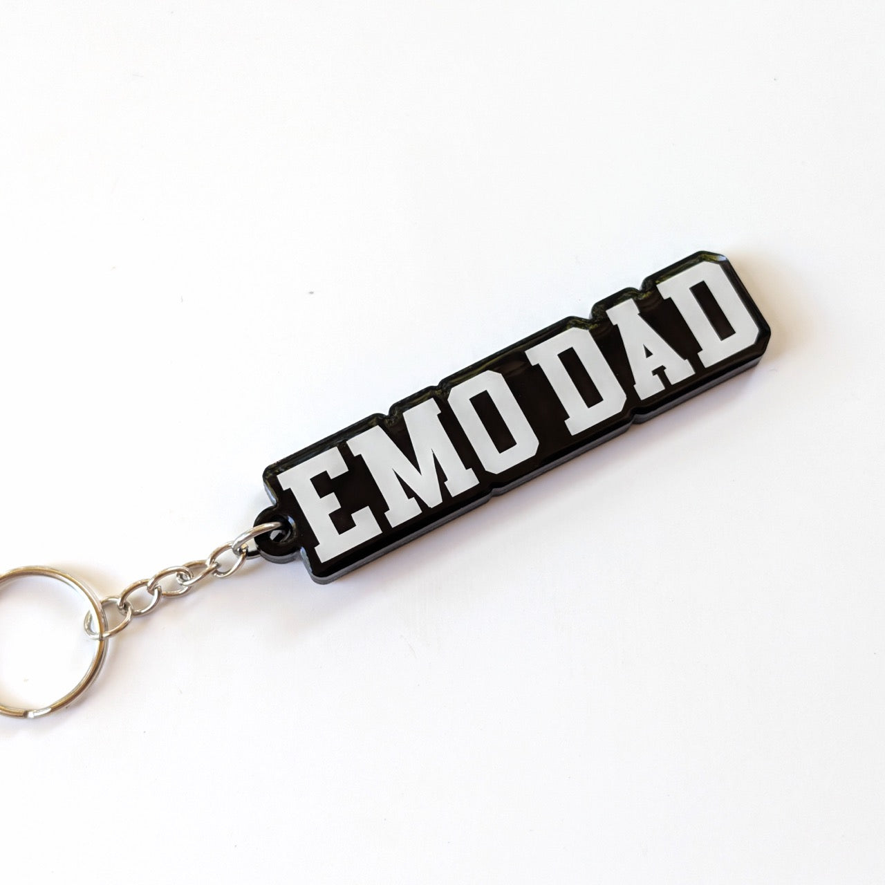 Emo Dad Acrylic Keychain