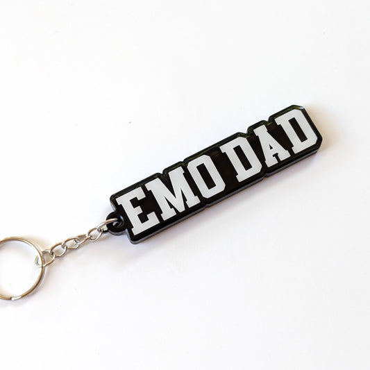 Emo Dad Acrylic Keychain