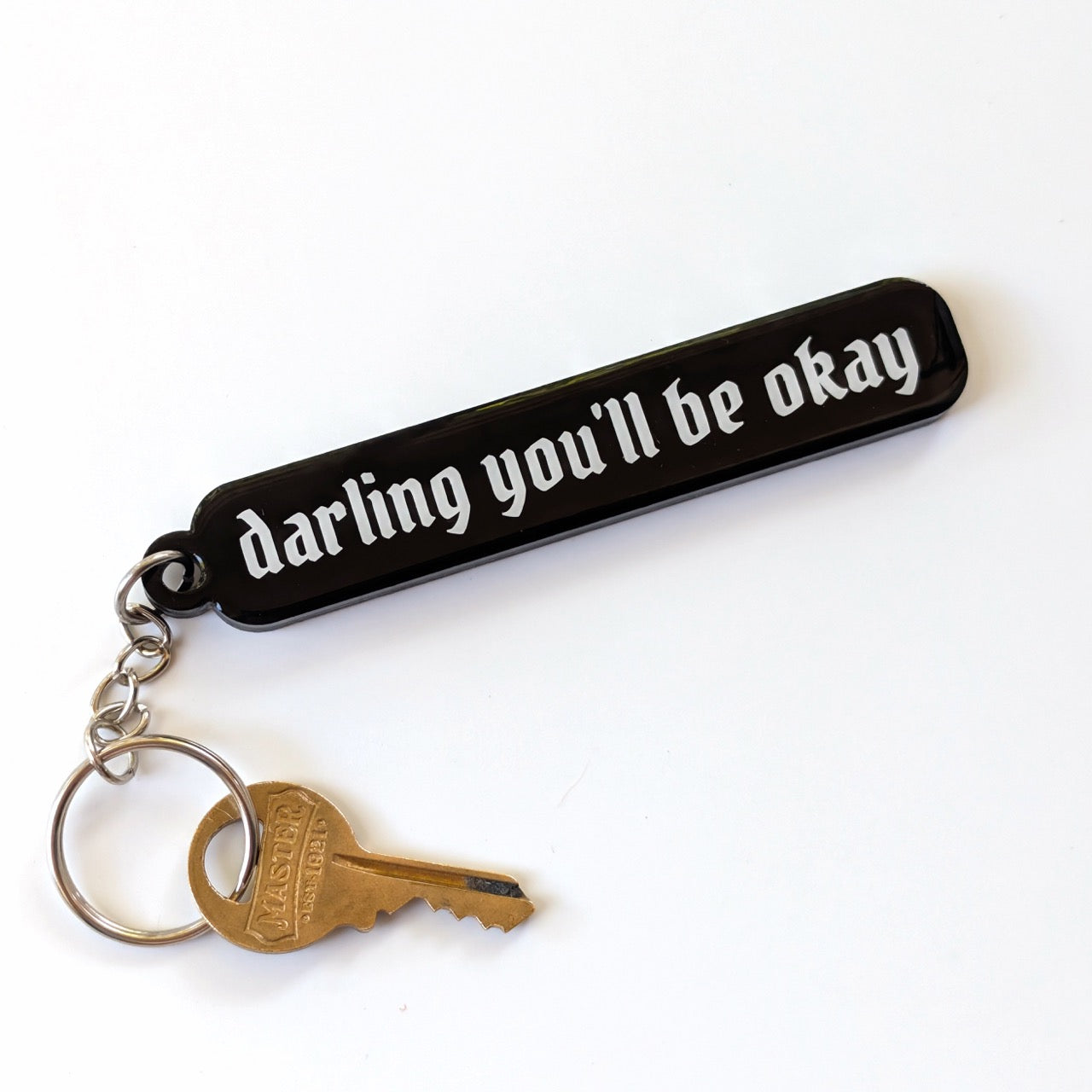 Darling, You'll be Okay Acrylic Keychain