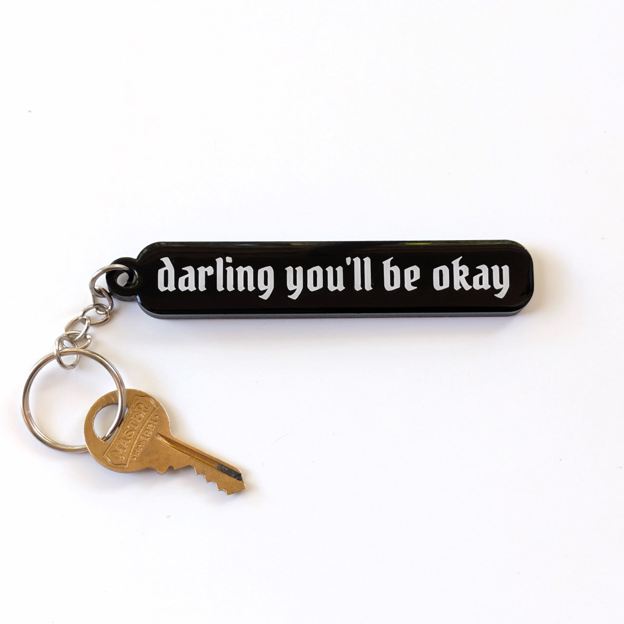 Darling, You'll be Okay Acrylic Keychain