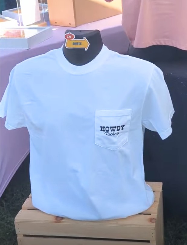 Howdy fuckers pocket tee