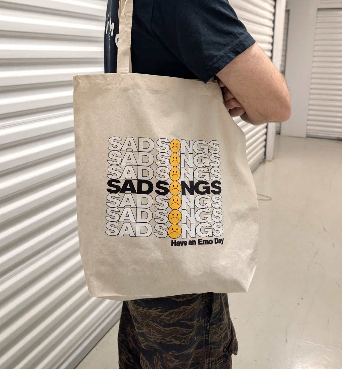 Sad Songs Have an Emo Day Tote bag