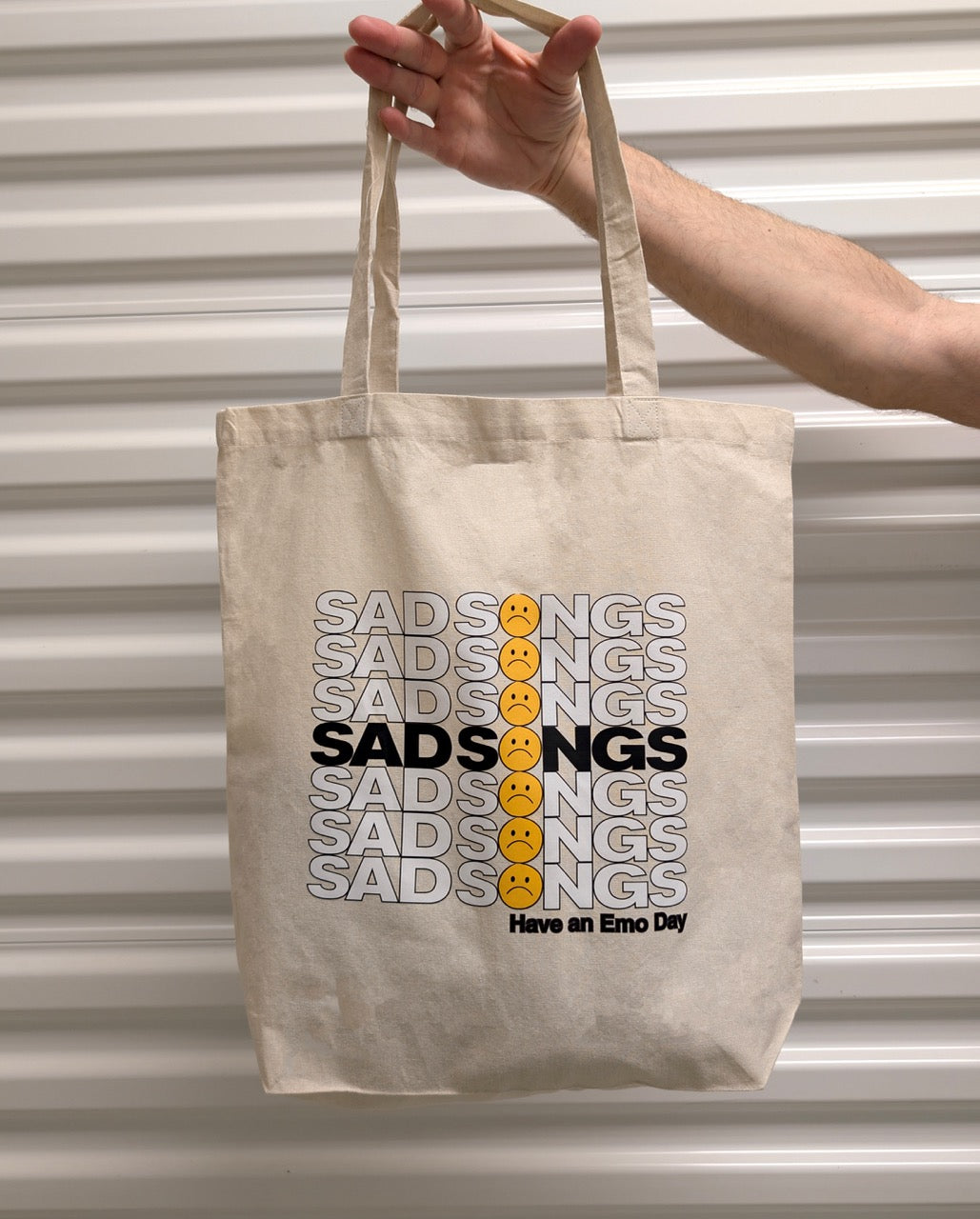 Sad Songs Have an Emo Day Tote bag