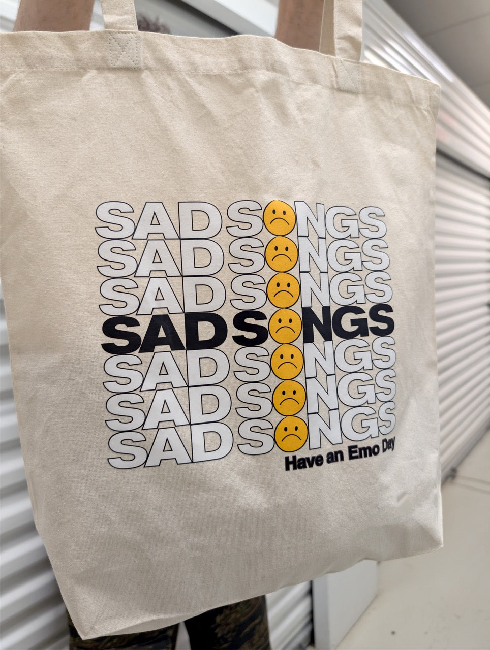 Sad Songs Have an Emo Day Tote bag
